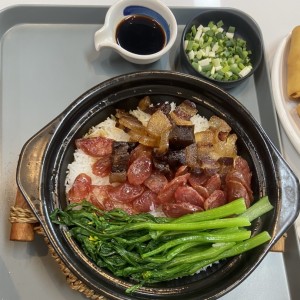 Cacerola De Chorizo Chino y puerco ahumado