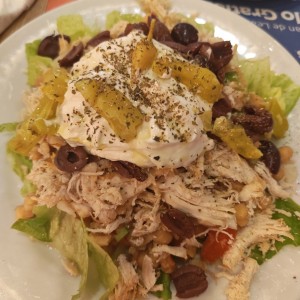 Ensalada con Garbanzo