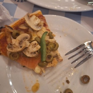 Pizza de vegetales