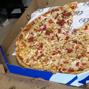 Pizza de pollo