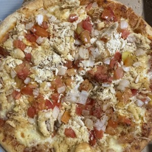 Pizza de pollo especial