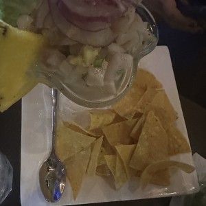 Ceviche de corvina