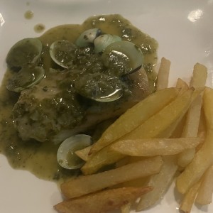 PESCADO A LA VASCA O SALSA VERDE