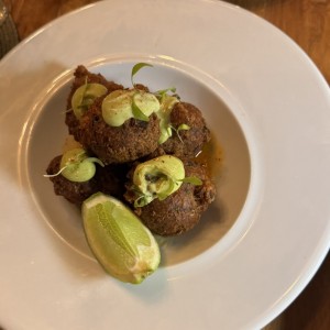 Torrejitas de Pescado Ahumado