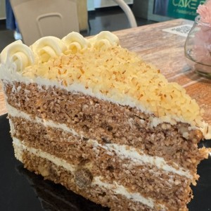 Cake de Zanahoria con dulce de leche vegano
