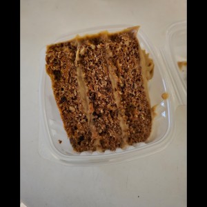 Cake de Zanahoria con dulce de leche vegano