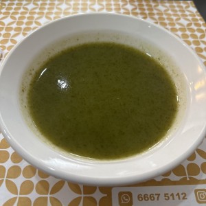 Crema de espinaca 