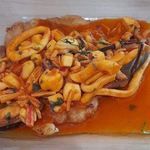 pescado a lo macho
