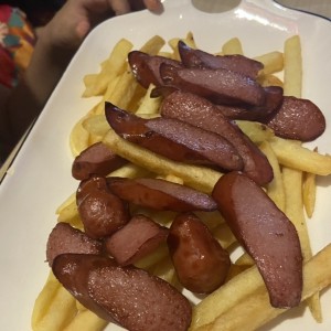 Salchipapas