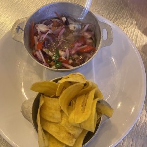 Ceviche de pulpo