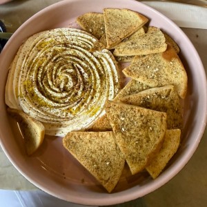 PARA COMPARTIR - Labne & Pita Chips