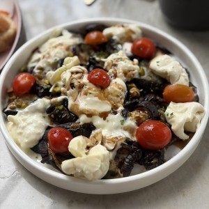 Berenjena Burrata