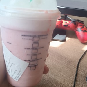 Frappuccino de Strawberry Cream