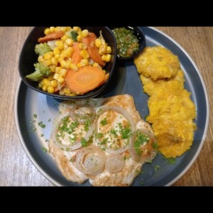 Filete de pollo a la parrilla