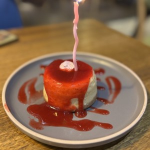 Cheescake de fresa 