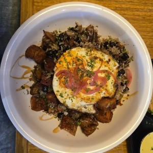 Arroz chombo con Puerco