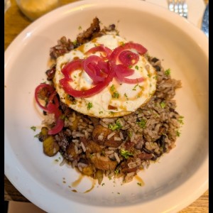 Arroz chombo de puerco