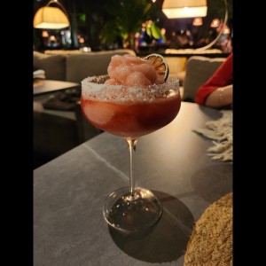 Margarita Frozen de Fresa