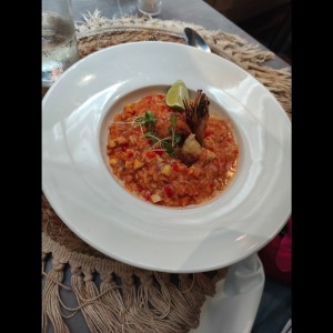 Guacho de mariscos de mi abuela (GF)