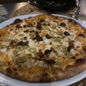 Pizza "casi tamal"