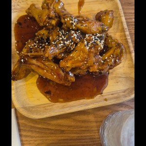 Alitas en salsa de Tamarindo