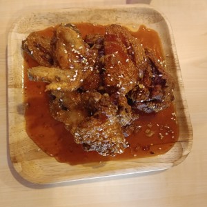alitas a la miel