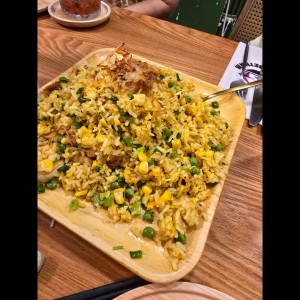 arroz con camarones 