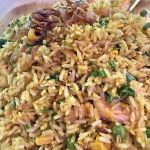 Arroz con camaron