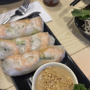 rollos de camaron