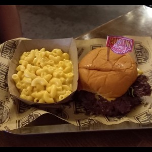 Sandwiches & Spuds - Oh! klahoma cheeseburger