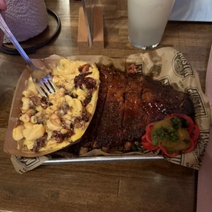 MAC & CHEESE(+3.00 ADD MEAT) (V)