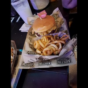 Sandwiches & Spuds - Oh! klahoma cheeseburger