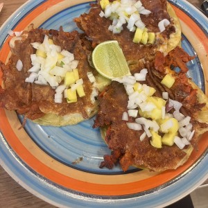 ORDEN DE 3 TACOS CON QUESO