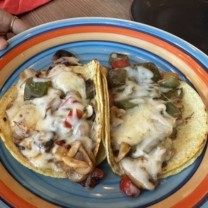Tacos vegetarianos