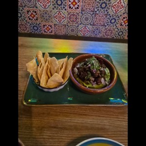 GUACAMOLE CON RIB EYE