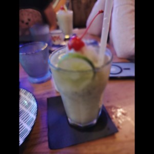 Limonada con huerbabuena