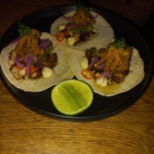 LOS TACOS DE PULPO