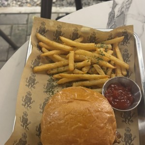 Las Burgers - BBQ STEAK SANDWICH