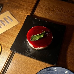 Cheescake frutos rojos