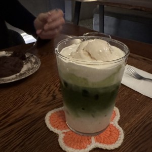 Coco Matcha Latte con Gelato