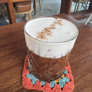 Cafe con jarabe de naranja