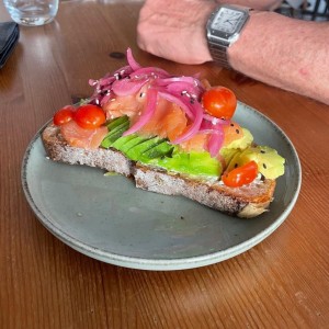 Salmon Tartine