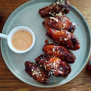 Hawaiian Wings & Kimchi Ranch