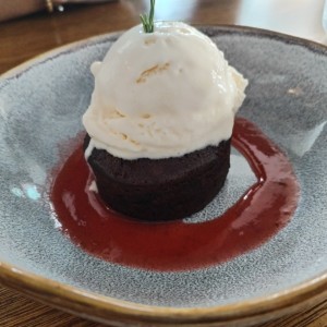 Volcan de chocolate 