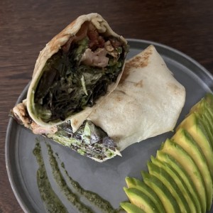 Pesto Pollo Wrap