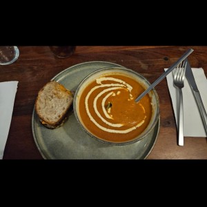 sopa de tomate