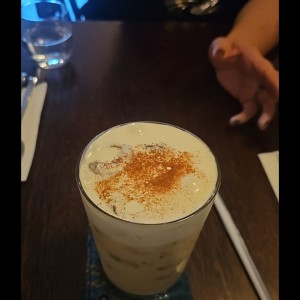 Rum cake milkshake