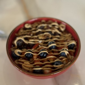 Chia bowl blueberries con fresa 