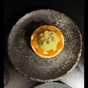 Matcha panna cotta 