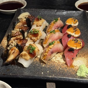 Variedad de nigiri?s